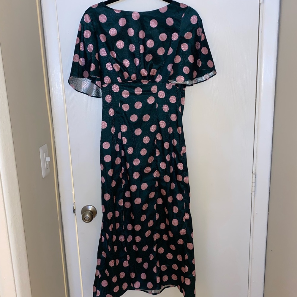 Chi Chi London polka dot dress from Asos